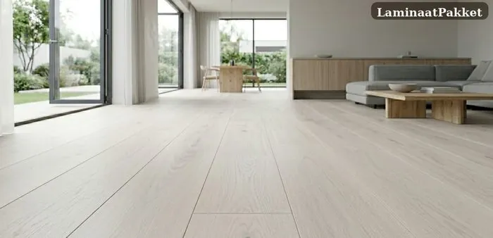 Interieur met lichte laminaatvloer door LaminaatPakket